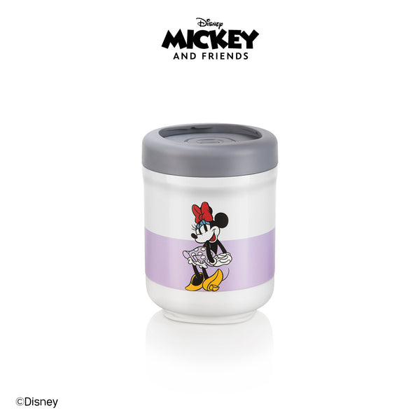 Disney Insulated Thermal Stackable Food Container 235ML - Minnie Mouse