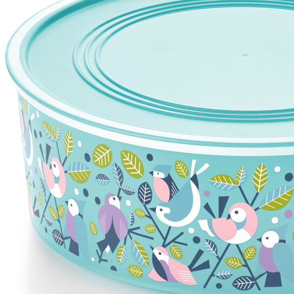 BASELINE COOKIE CANISTER-BIRDS