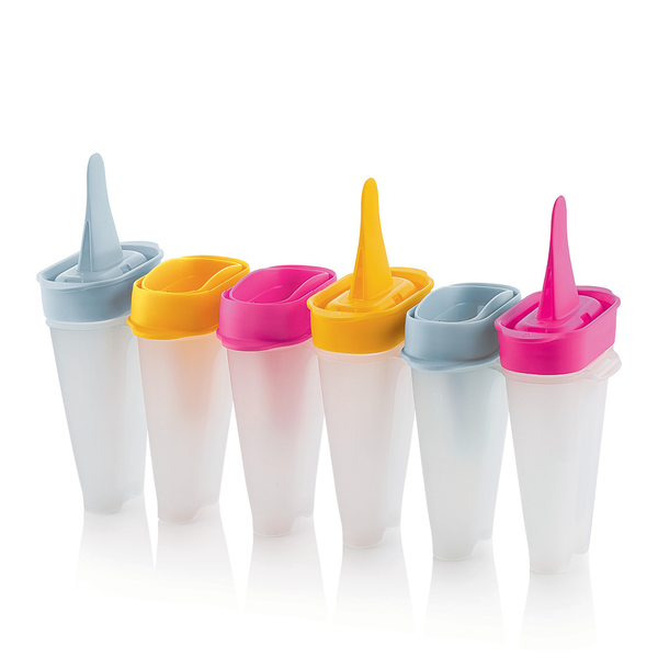 TUPPERKIDS LOLLITUPS-ICY POLE MOULDS (6)
