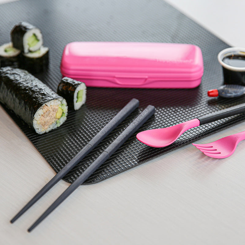 PORTABLE CUTLERY - PINK