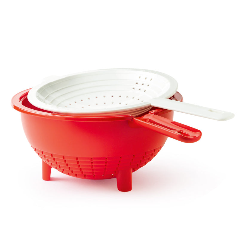 double-colander